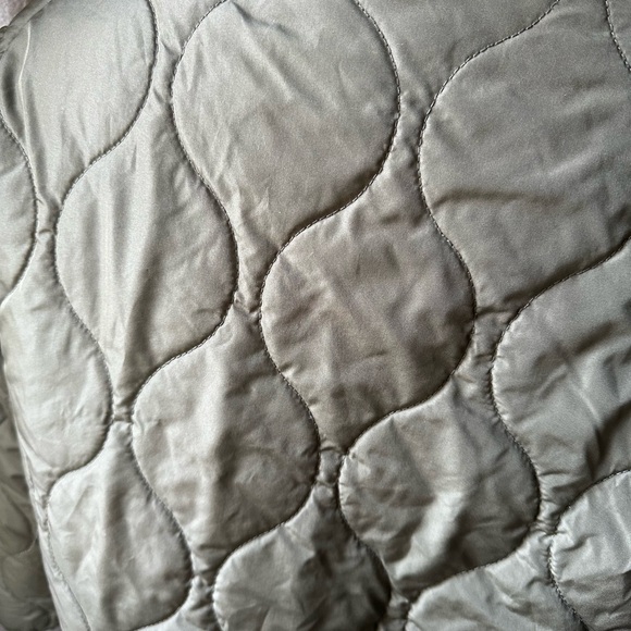 Brixton Reversible Sherpa Puffer Military Style Jacket - Picture 9 of 12